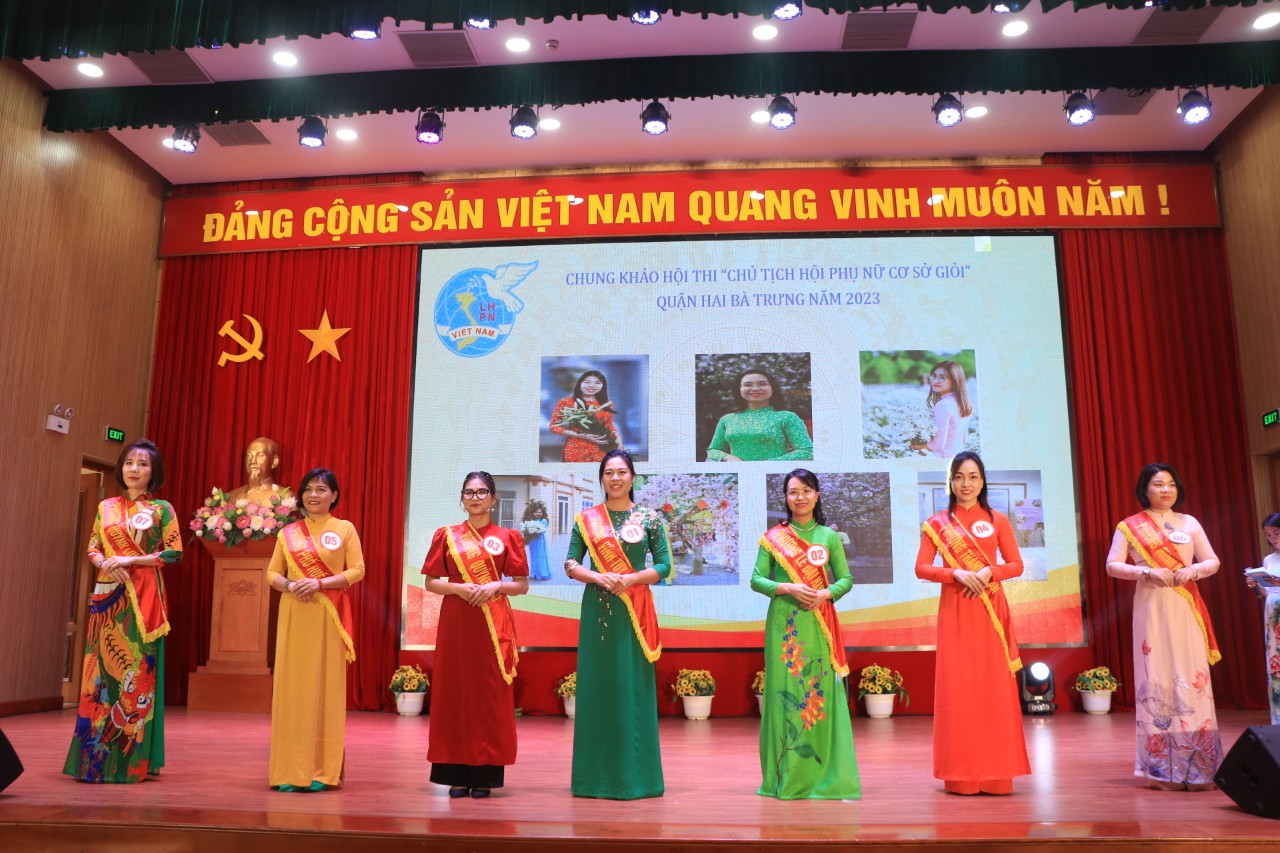Hội LHPN quận Hai Bà Trưng: 7 Chủ tịch Hội phụ nữ cơ sở giỏi đua tài - ảnh 3