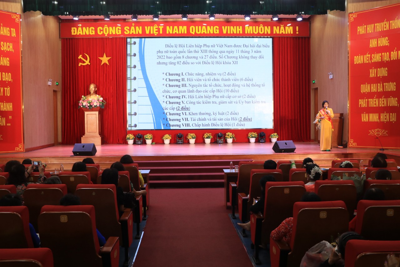 Hội LHPN quận Hai Bà Trưng: 7 Chủ tịch Hội phụ nữ cơ sở giỏi đua tài - ảnh 6