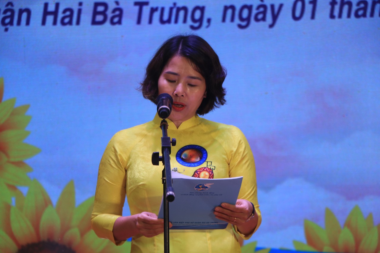 Hội LHPN quận Hai Bà Trưng: 7 Chủ tịch Hội phụ nữ cơ sở giỏi đua tài - ảnh 1