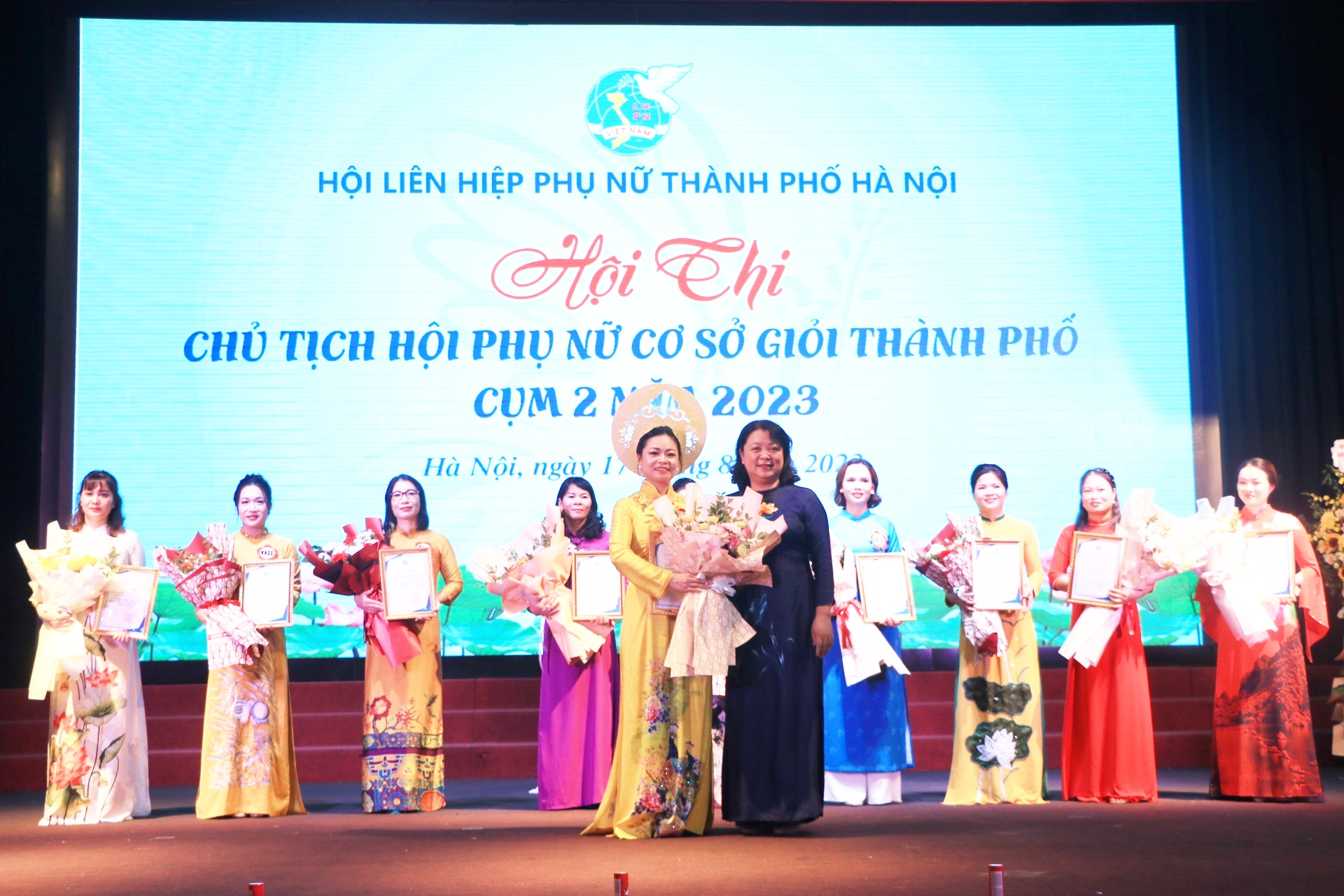 Thí sinh giành giải Nhất mang tới hội thi Chủ tịch Hội Phụ nữ cơ sở giỏi cụm 2 điều gì? - ảnh 2