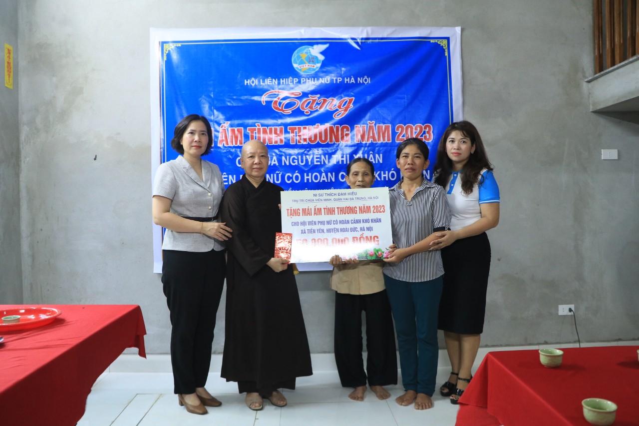 Mái ấm mang yêu thương của Hội tặng phụ nữ nghèo Hoài Đức - ảnh 5