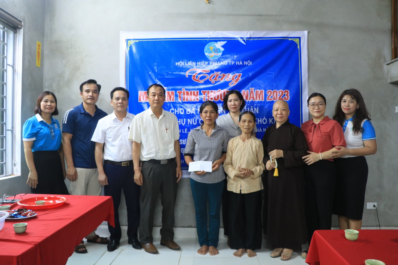 Mái ấm mang yêu thương của Hội tặng phụ nữ nghèo Hoài Đức - ảnh 7