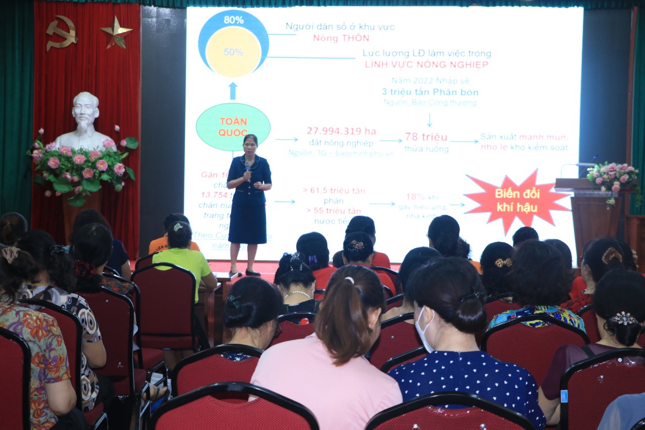 Hội LHPN quận Cầu Giấy: Ra mắt mô hình 4T tại phường Dịch Vọng - ảnh 4
