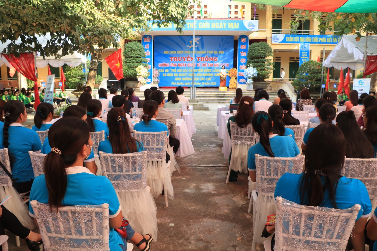 Trẻ em gái có quyền lắng nghe và đưa ra quyết định - ảnh 2