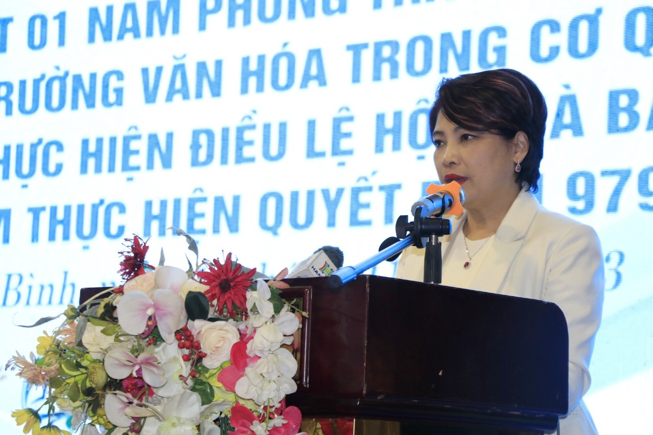 Hướng tới xây dựng cơ quan báo chí trở thành đơn vi ̣kiểu mẫu về văn hóa - ảnh 4
