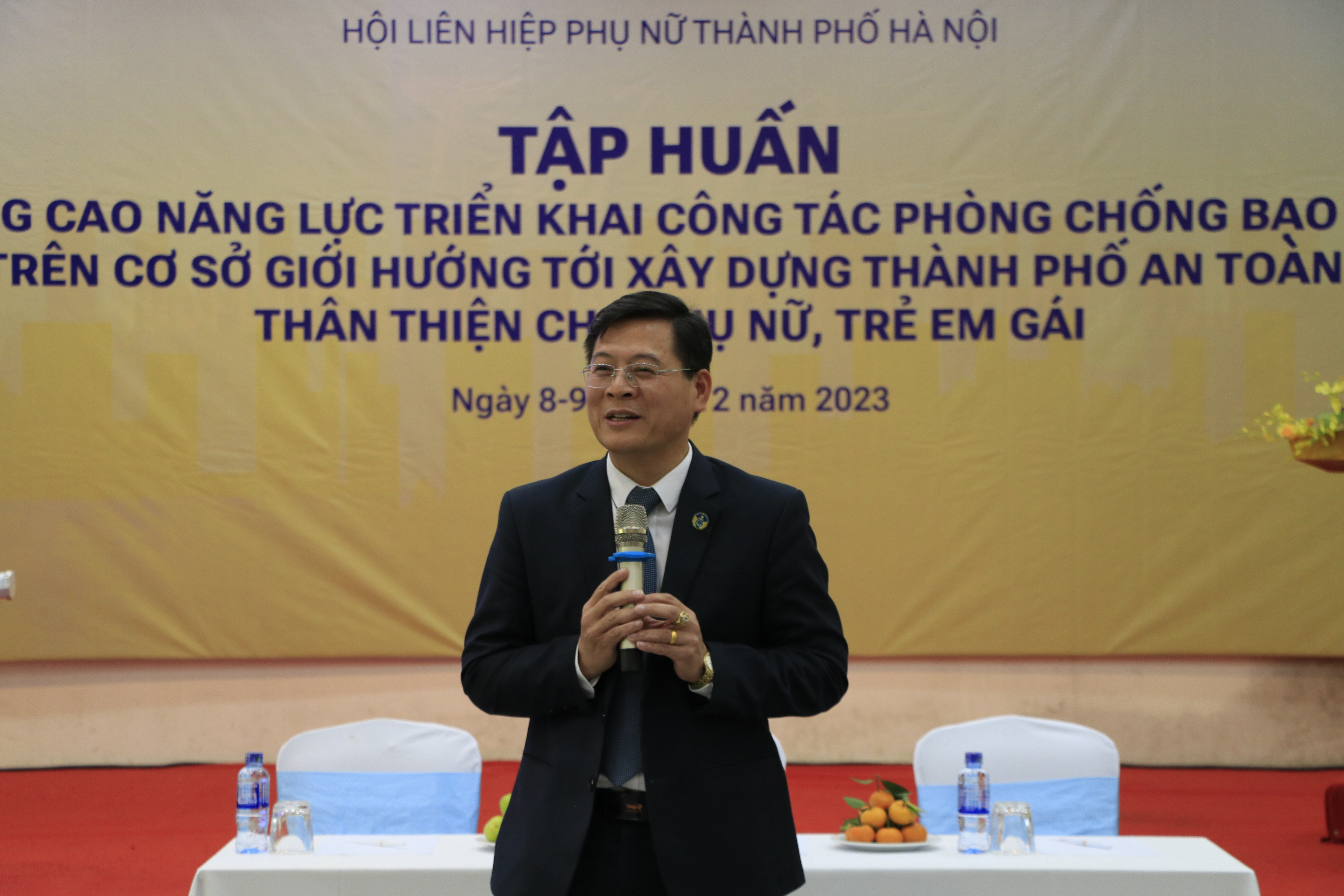 Nâng cao năng lực phòng, chống bạo lực trên cơ sở giới cho cán bộ, hội viên phụ nữ chủ chốt - ảnh 7