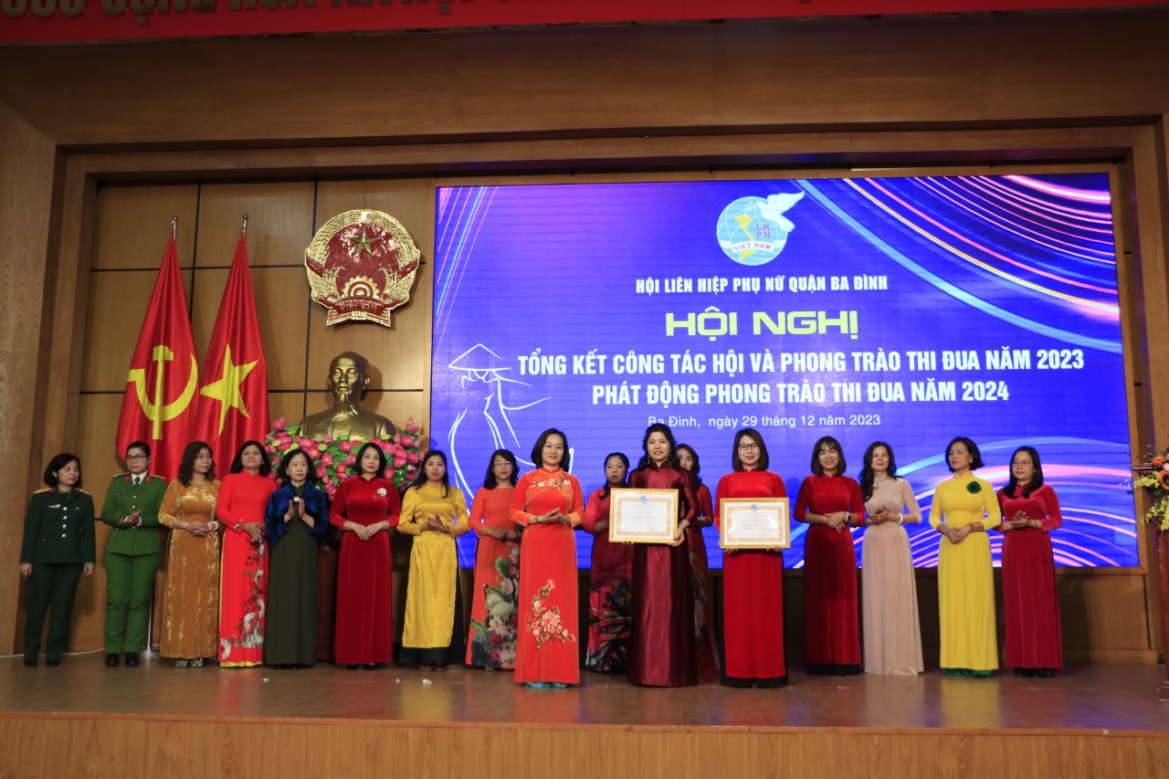 Hội LHPN quận Ba Đình: “Hành động để thành công - Sáng tạo để phát triển - Khác biệt để tỏa sáng” năm 2023 - ảnh 6