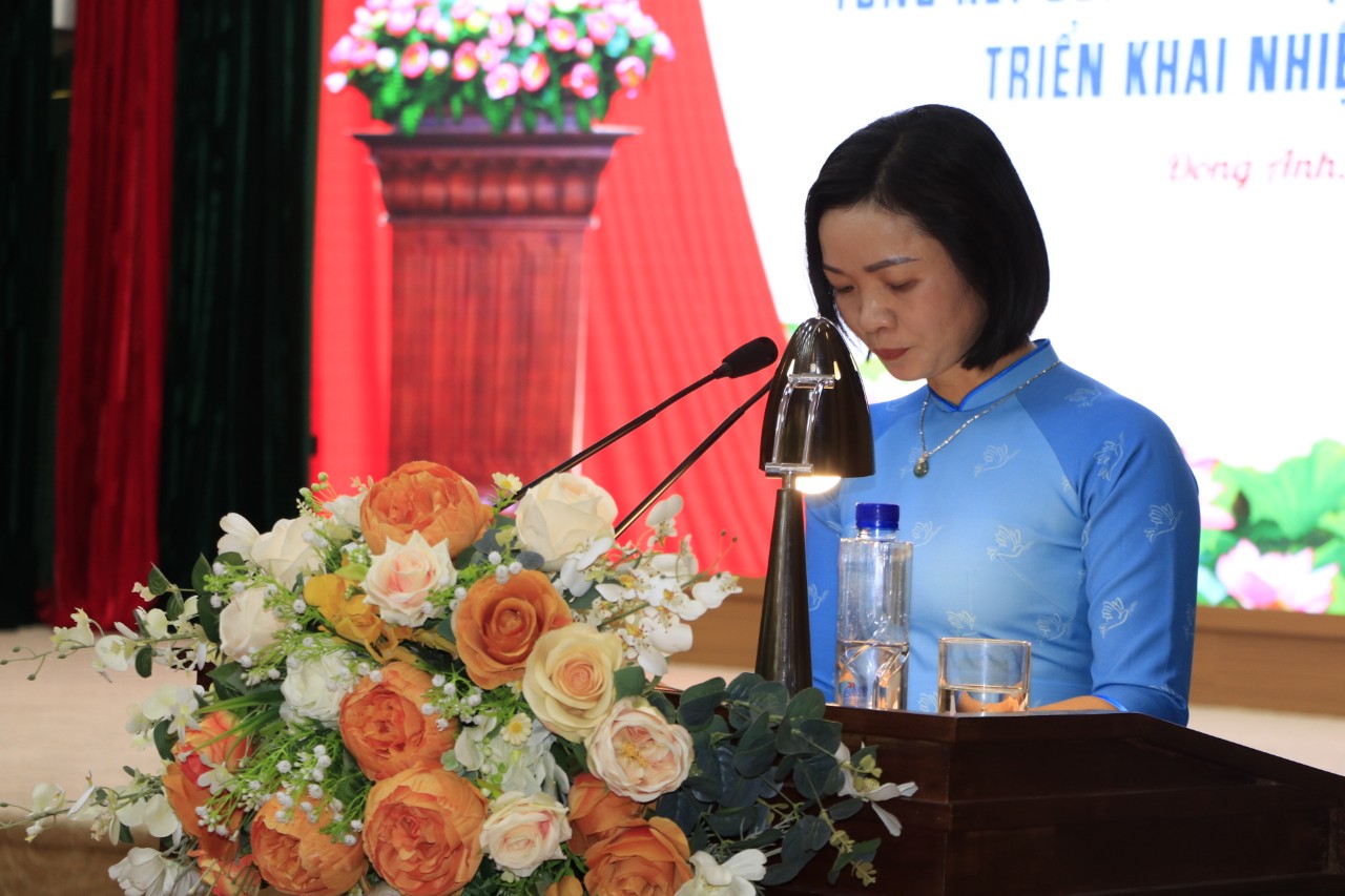 Hội LHPN huyện Đông Anh: Phát động 8 nội dung trọng tâm thi đua yêu nước năm 2024 - ảnh 8