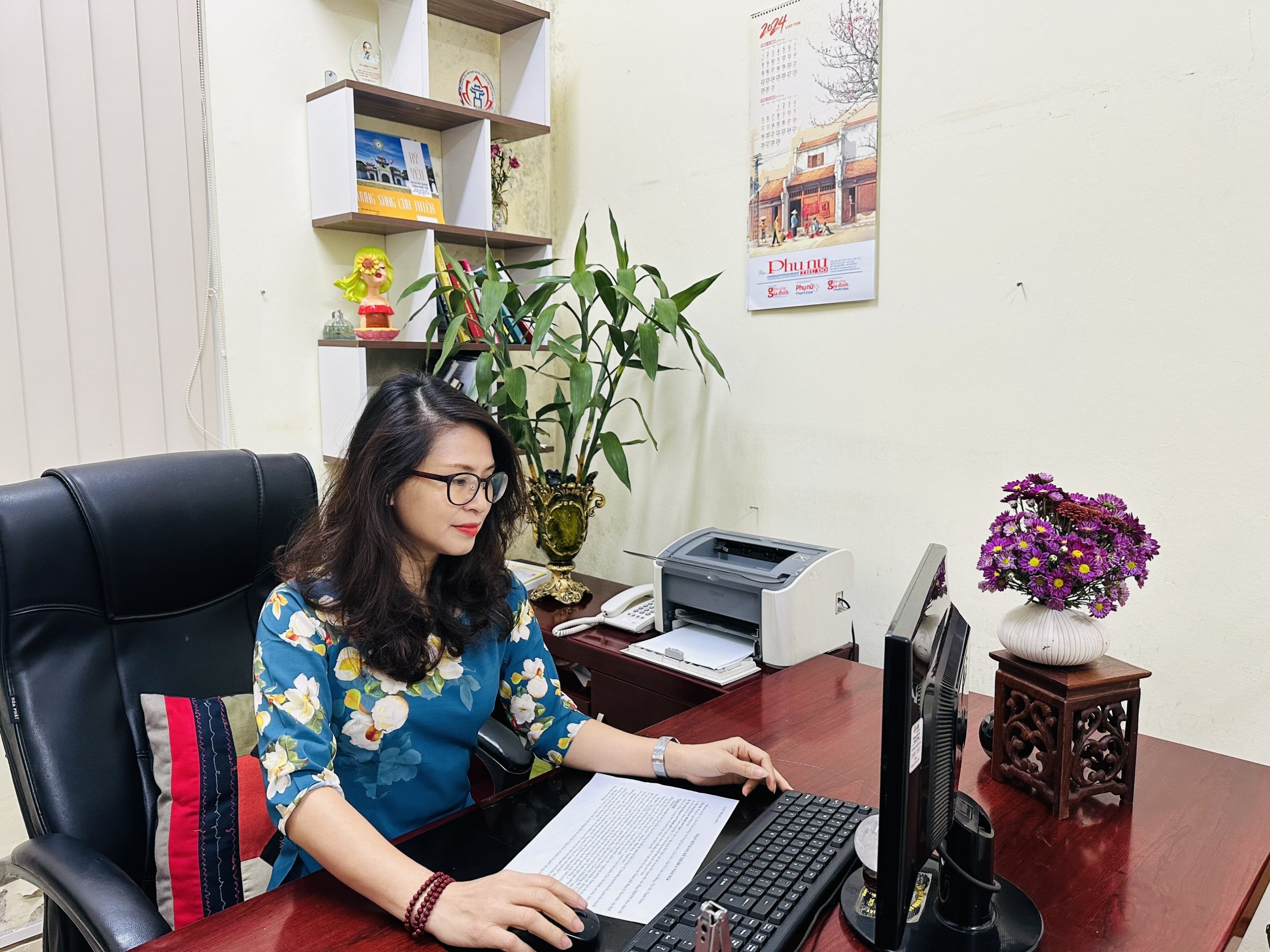 Các cấp Hội LHPN Hà Nội: Tự hào tôn vinh áo dài trong “Tuần lễ áo dài” năm 2024 - ảnh 9