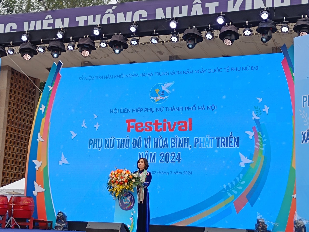Festival “Phụ nữ Thủ đô vì hòa bình, phát triển” năm 2024: Thúc đẩy tinh thần đoàn kết, hội nhập, phát triển giữa phụ nữ - ảnh 3