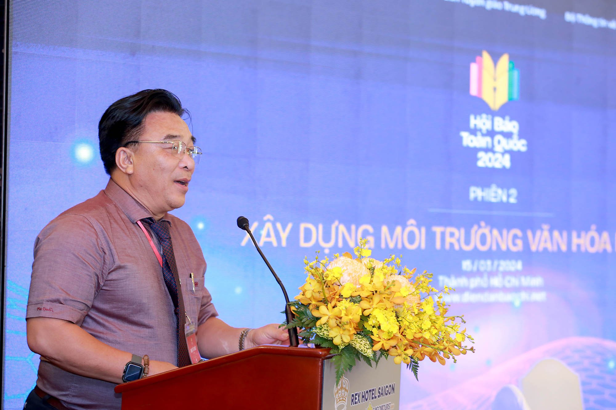 Xây dựng môi trường văn hoá phải là vấn đề sống còn với cơ quan báo chí - ảnh 2