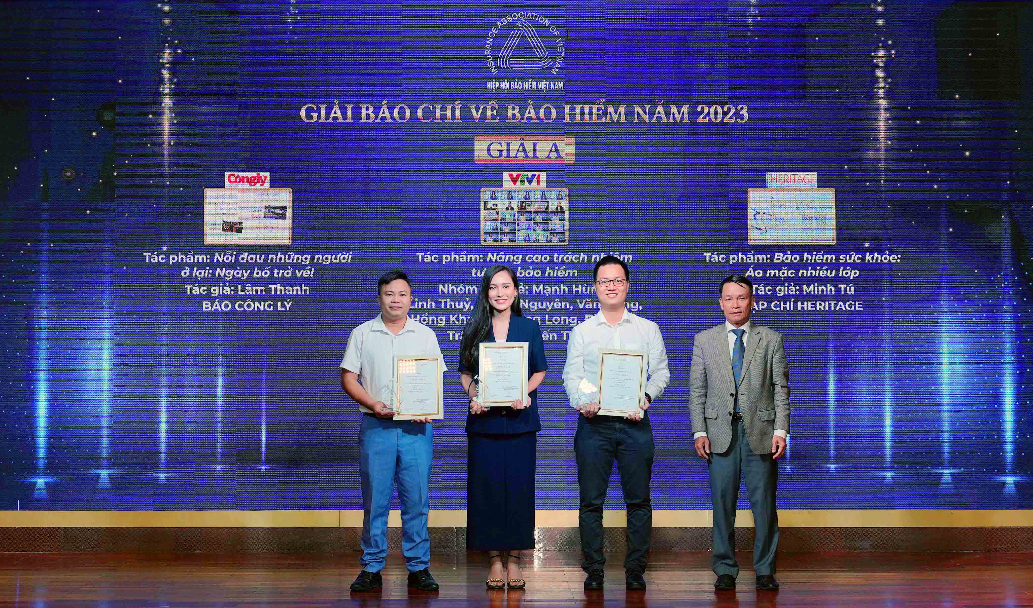 Tác phẩm của Báo điện tử Vietnamplus giành giải đặc biệt Giải Báo chí về Bảo hiểm - ảnh 3
