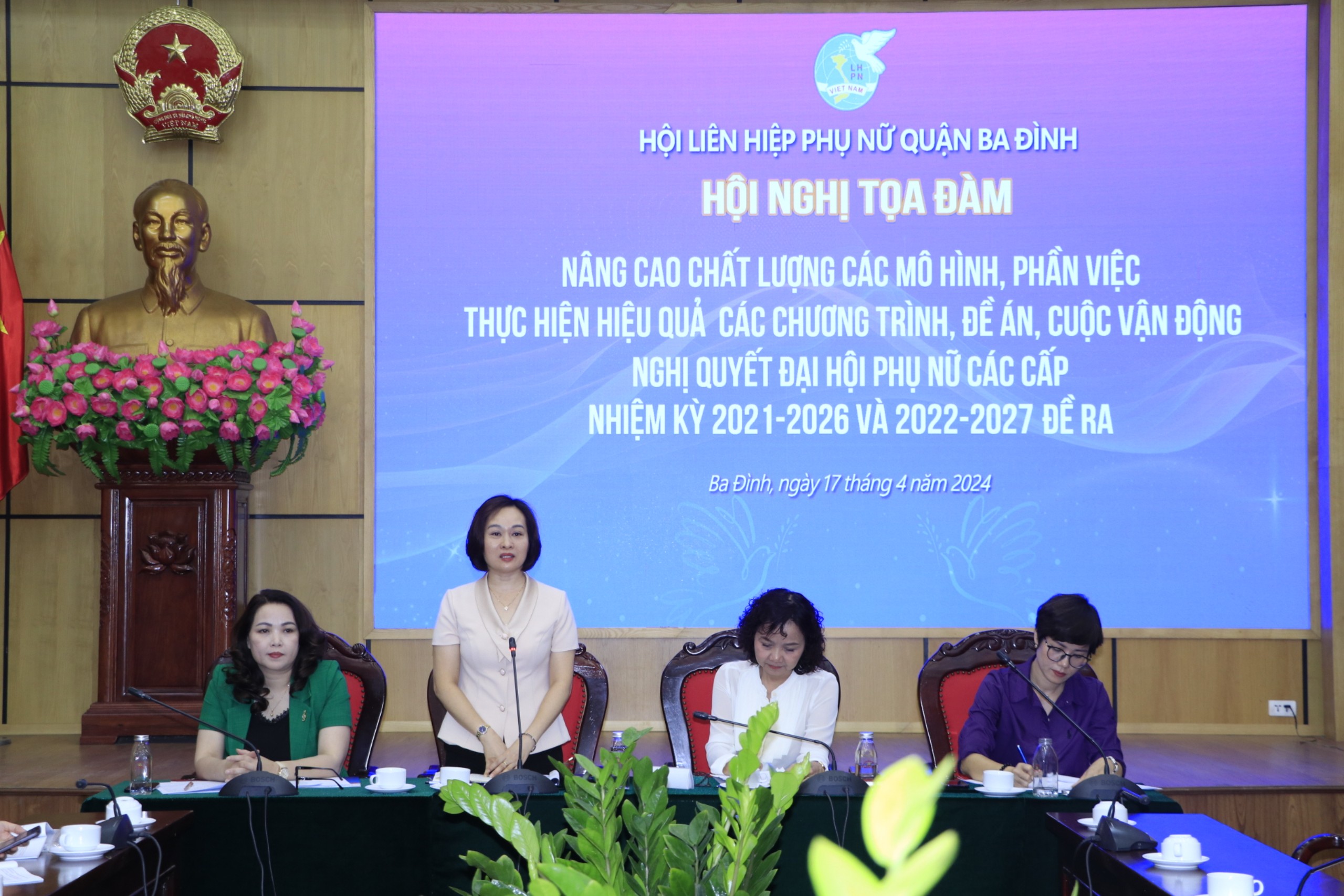 Đánh giá, nâng cao chất lượng các mô hình thực hiện Nghị quyết Đại hội đại biểu phụ nữ các cấp - ảnh 1
