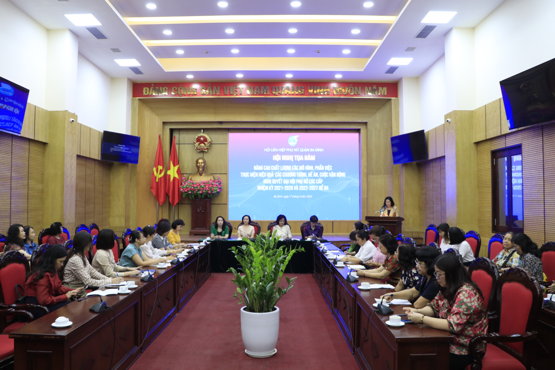 Đánh giá, nâng cao chất lượng các mô hình thực hiện Nghị quyết Đại hội đại biểu phụ nữ các cấp - ảnh 3