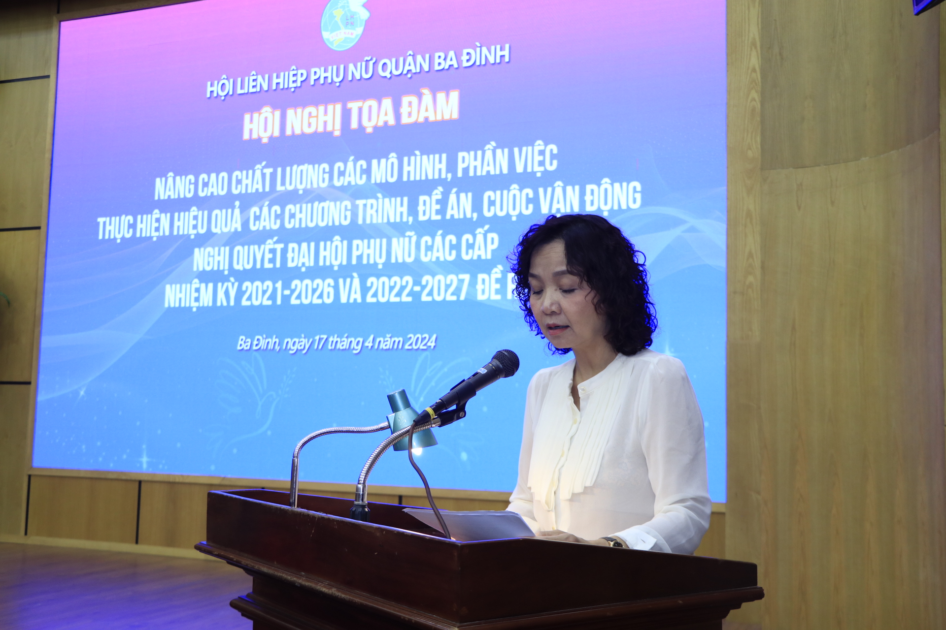 Đánh giá, nâng cao chất lượng các mô hình thực hiện Nghị quyết Đại hội đại biểu phụ nữ các cấp - ảnh 2