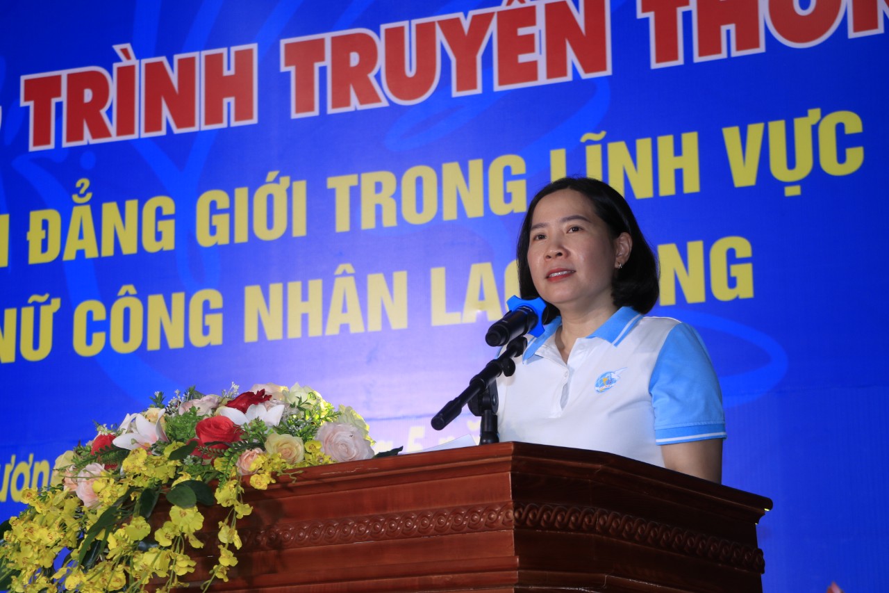 Hội LHPN Hà Nội: Truyền thông pháp luật về bình đẳng giới trong lĩnh vực lao động cho nữ công nhân lao động - ảnh 1