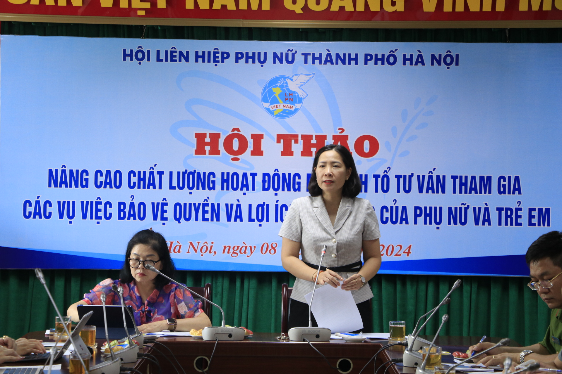 Tìm giải pháp nâng cao chất lượng các mô hình bảo vệ phụ nữ, trẻ em - ảnh 1