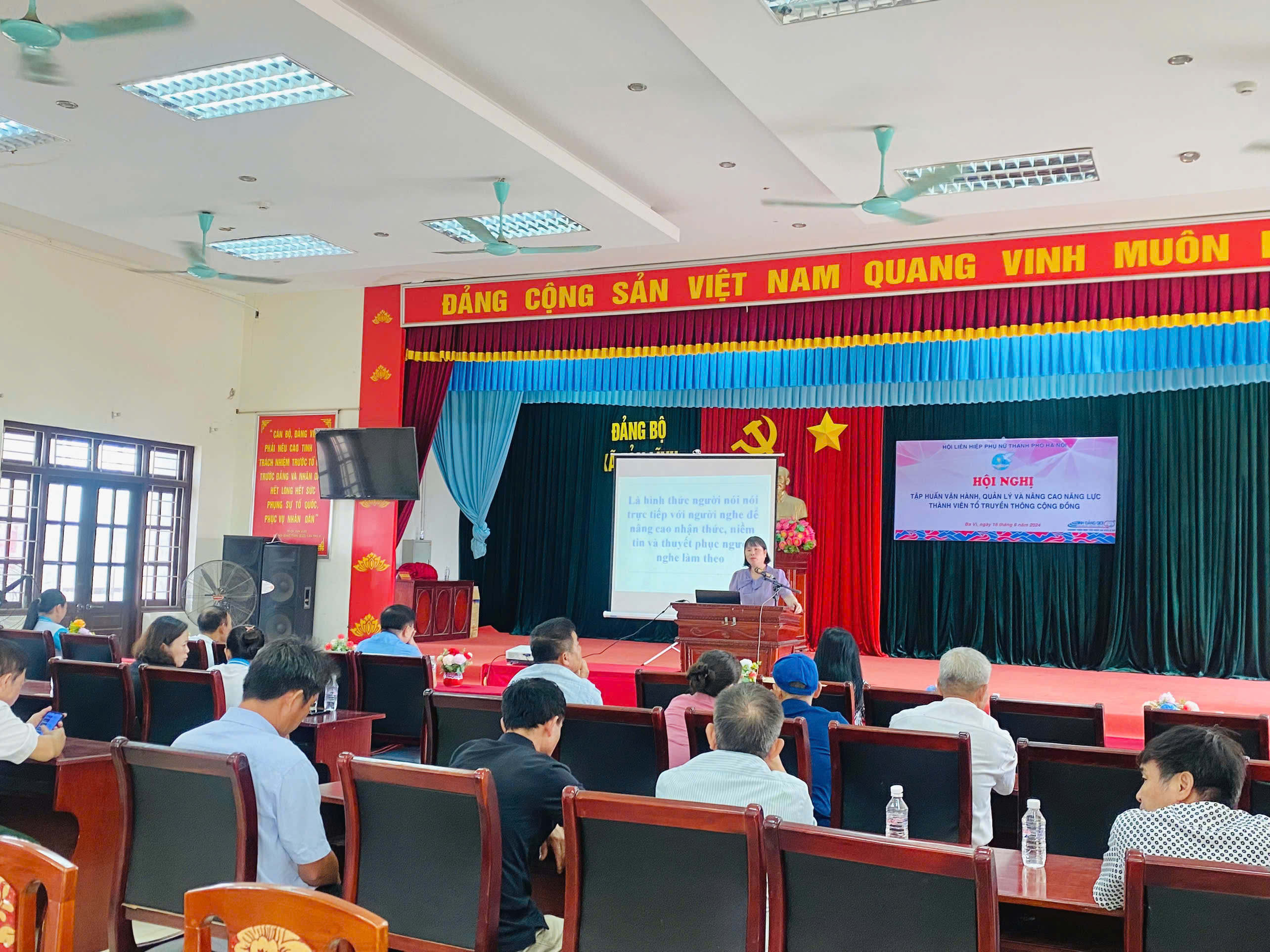Tập huấn vận hành, quản lý, nâng cao năng lực thành viên Tổ truyền thông cộng đồng - ảnh 3