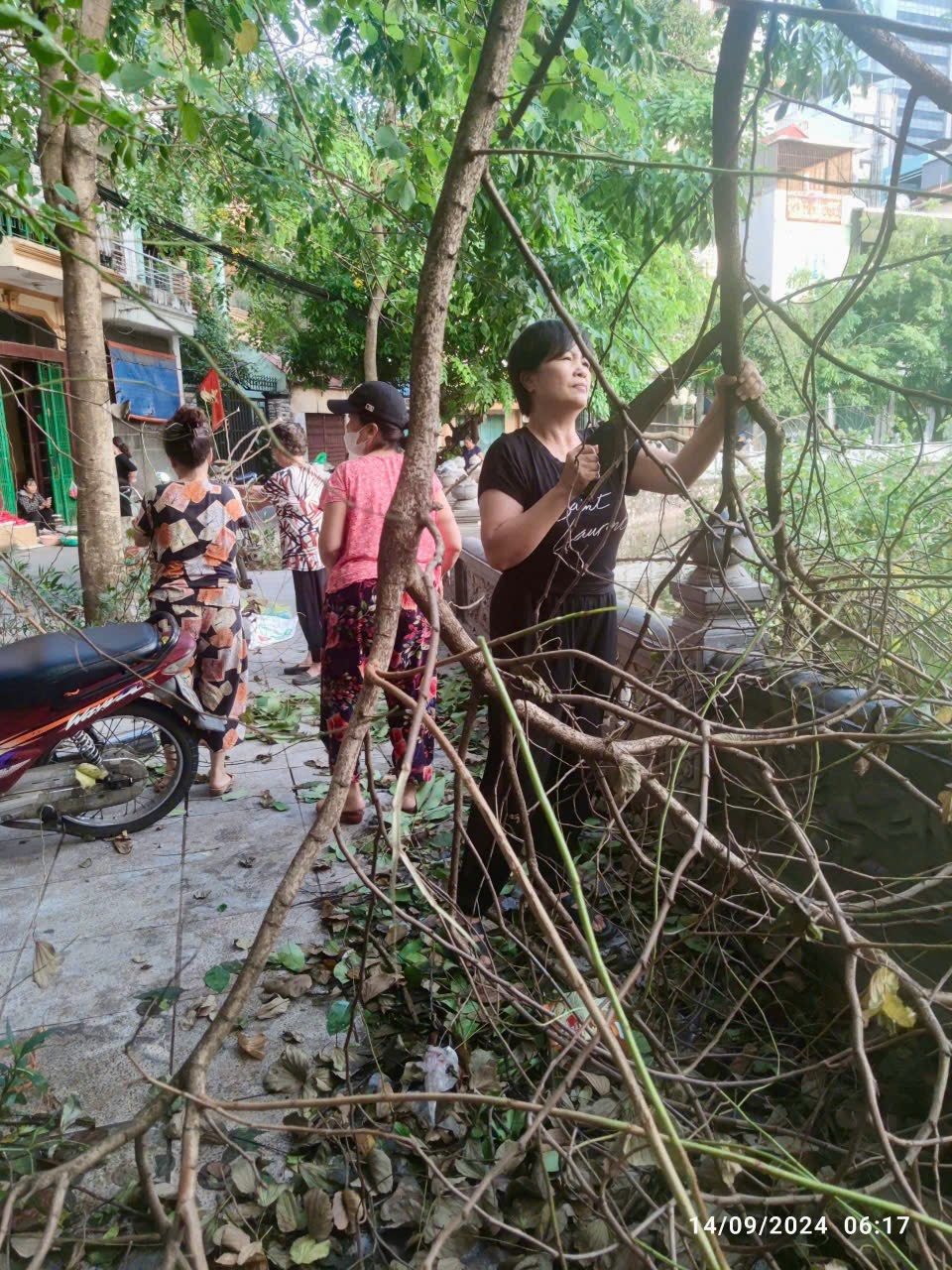 Hơn 3.000 cán bộ, hội viên phụ nữ quận Đống Đa xuống đường tổng vệ sinh môi trường - ảnh 11