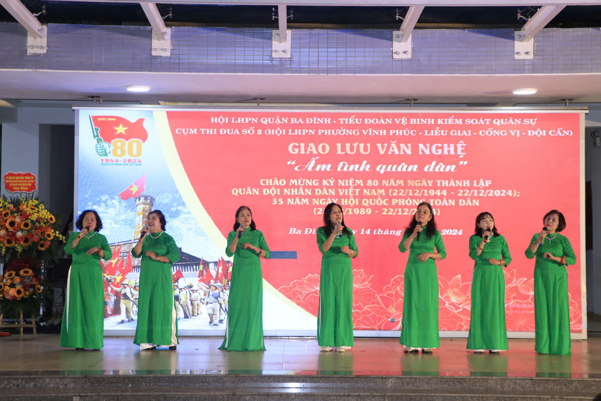 Tổ chức Liên hoan văn nghệ quần chúng “Ấm tình quân dân“ - ảnh 6