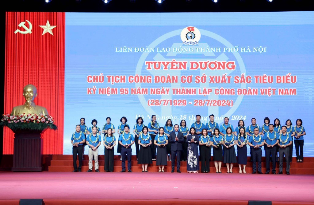 8 dấu ấn công tác Công đoàn Thủ đô năm 2024 - ảnh 1