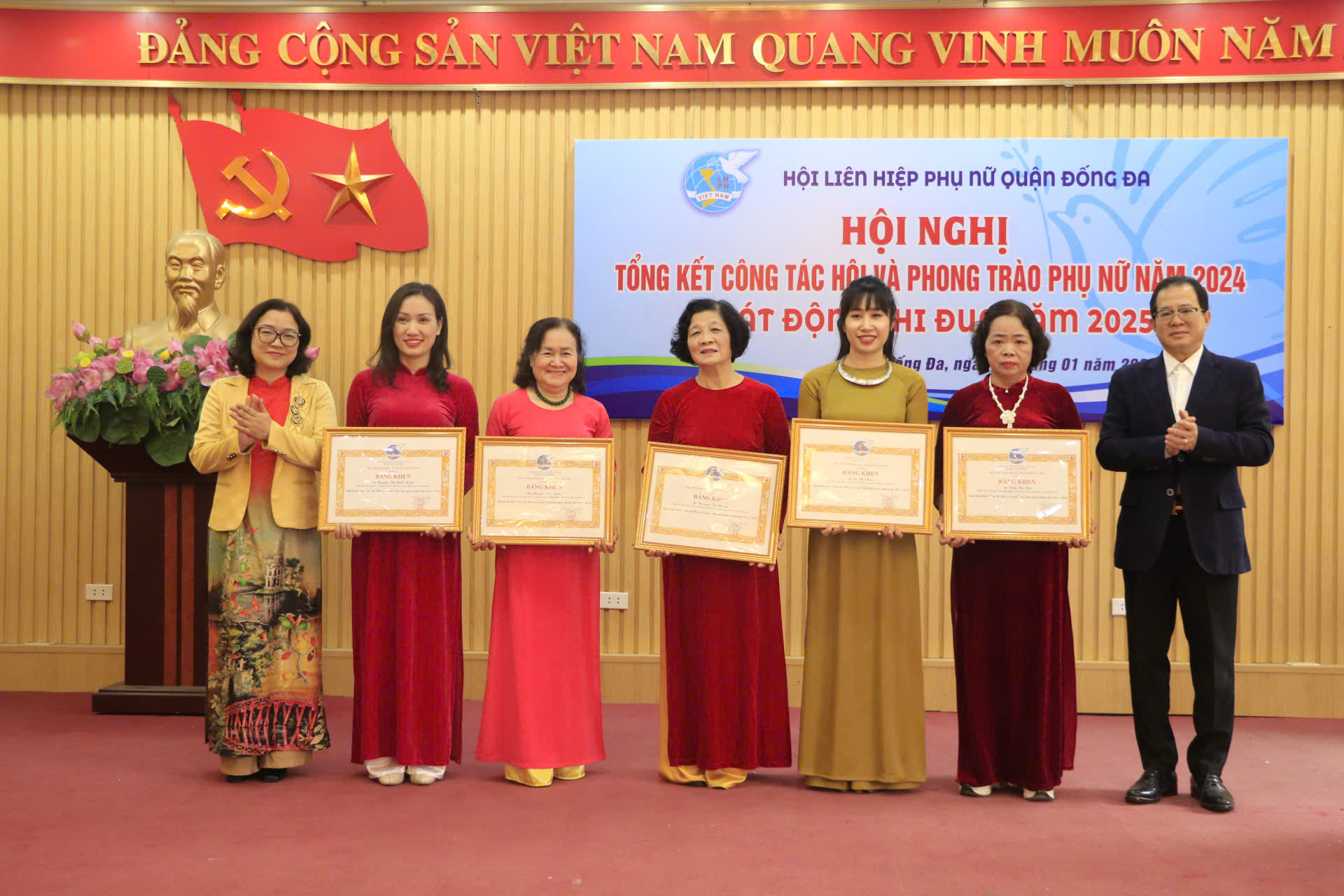 Hội LHPN quận Đống Đa: Năm 2024 tiếp tục phát hành Báo Hội cao nhất toàn Thành phố - ảnh 5