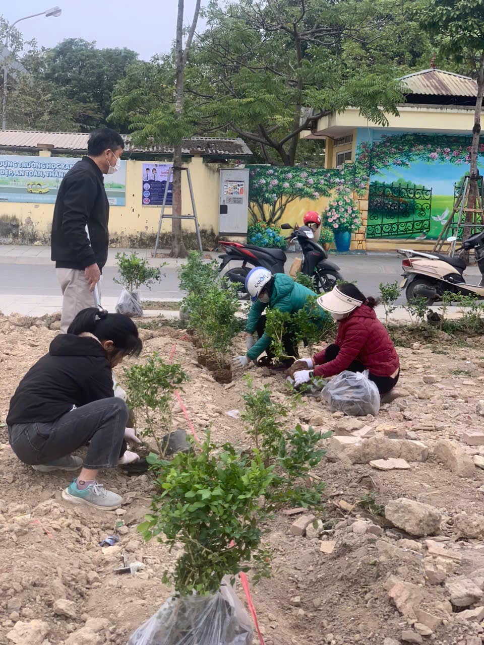 Các cấp Hội LHPN huyện Đông Anh: Tổng vệ sinh môi trường chào đón năm mới - ảnh 8