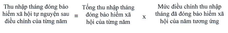 Mức điều chỉnh tiền lương và thu nhập tháng đã đóng BHXH - ảnh 4