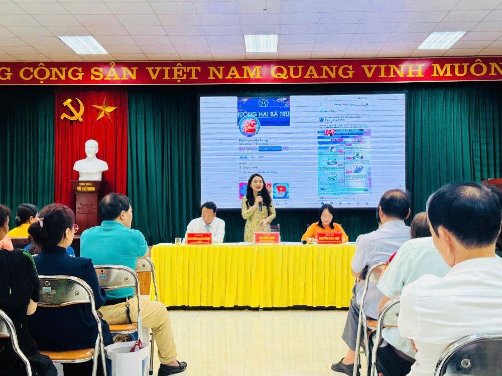 Phường Hai Bà Trưng: Gặp mặt Bí thư Chi bộ, Trưởng Ban Công tác mặt trận, Tổ trưởng Tổ dân phố - ảnh 1