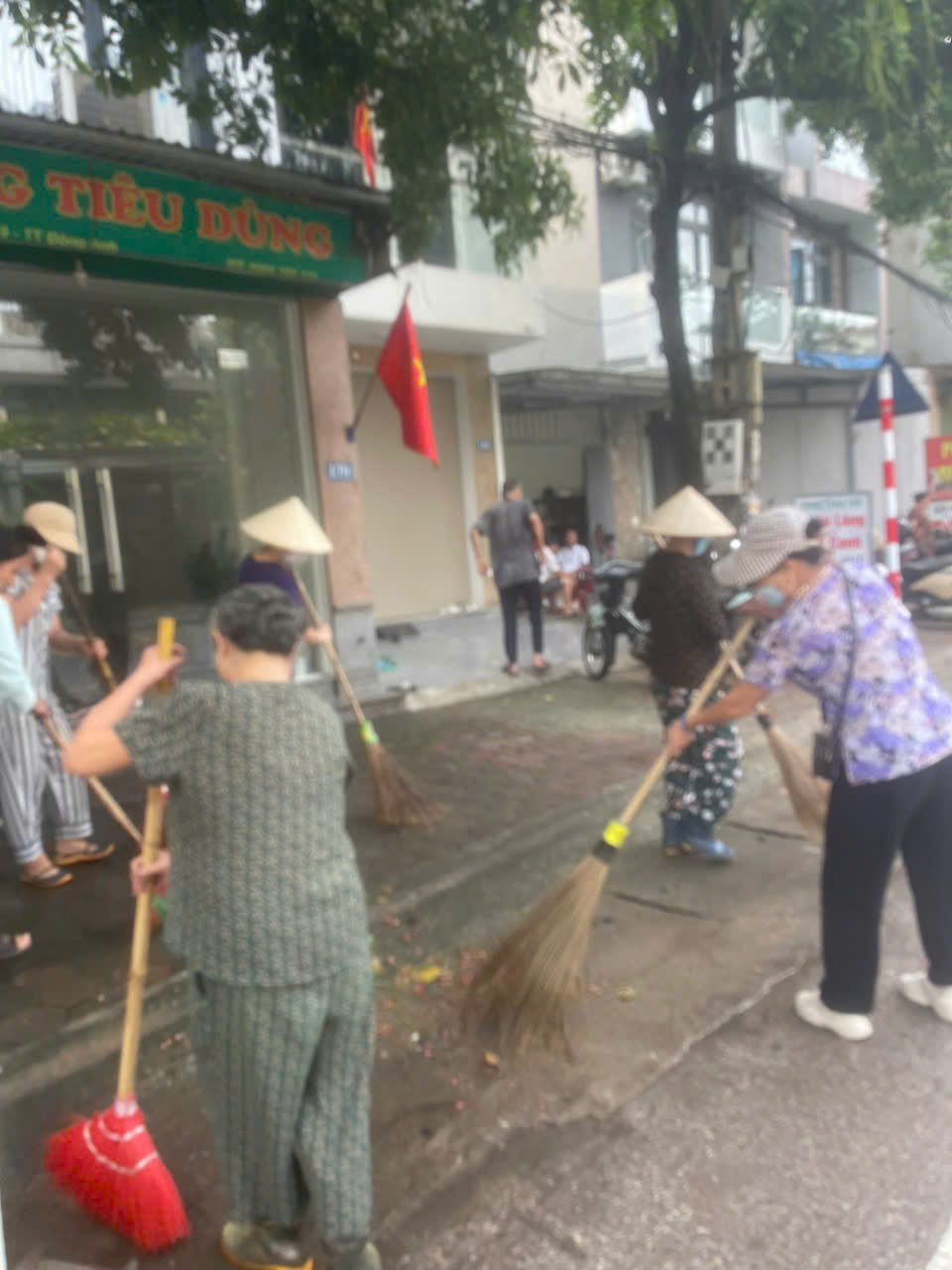 Hội LHPN xã Thư Lâm: Góp sức gìn giữ môi trường cảnh quan xanh, sạch, đẹp - ảnh 3