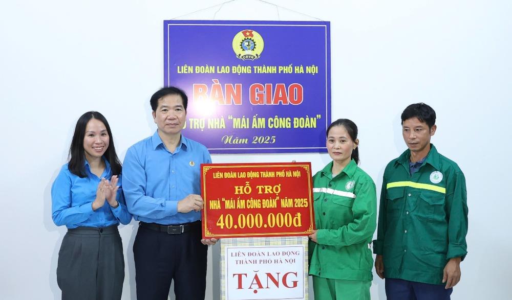 Mái ấm Công đoàn đến với người lao động khó khăn - ảnh 1