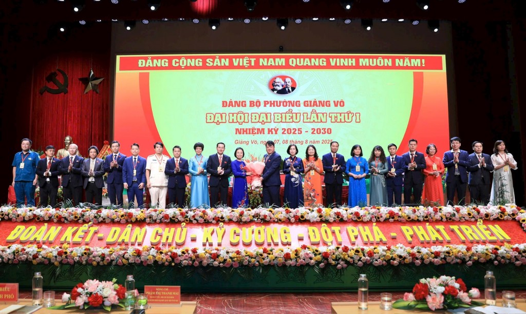Phường Giảng Võ: Xác định 3 trụ cột để phát triển trong kỷ nguyên mới - ảnh 1