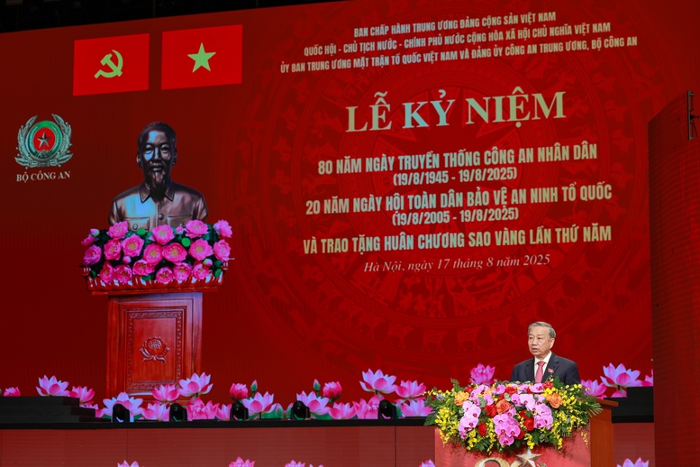 Diễn văn của Tổng Bí thư Tô Lâm tại Lễ kỷ niệm 80 năm Ngày Truyền thống CAND và 20 năm Ngày hội toàn dân bảo vệ ANTQ - ảnh 4