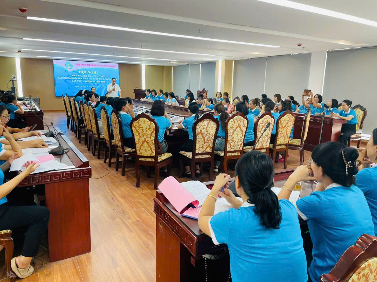 Hội LHPN xã Đông Anh: Triển khai kế hoạch tổ chức Hội nghị Chi hội tiến tới Đại hội Đại biểu phụ nữ xã - ảnh 1