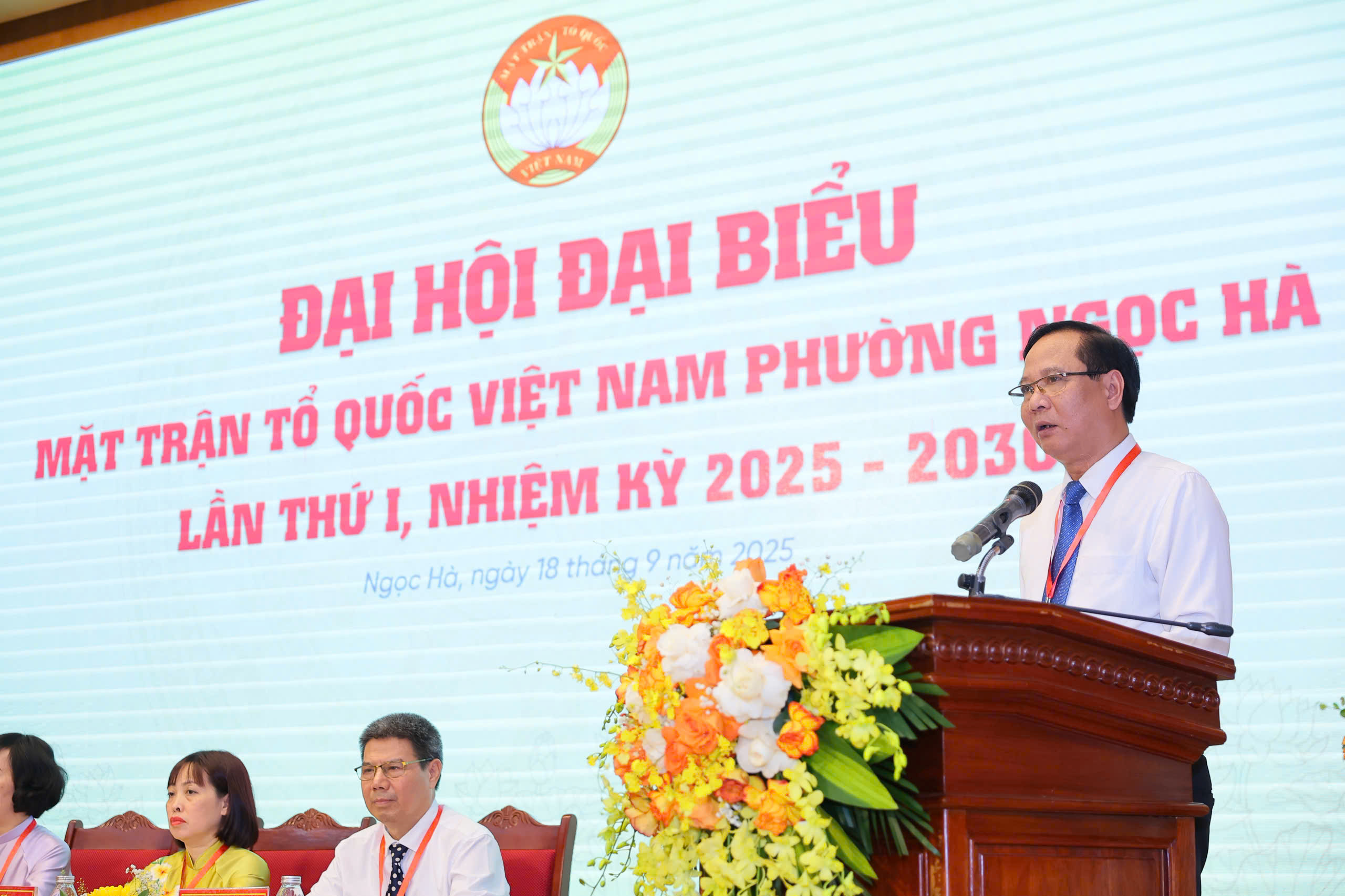 Đồng chí Trần Thị Hà Giang giữ chức Chủ tịch Ủy ban MTTQ Việt Nam phường Ngọc Hà - ảnh 8