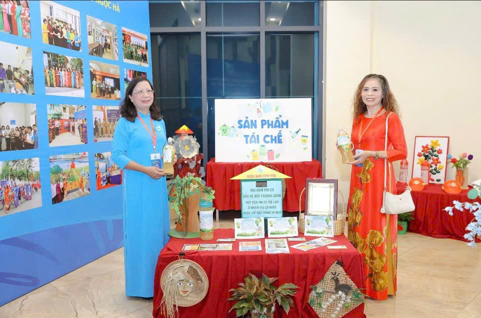 “Không gian xanh” tạo điểm nhấn tại Đại hội đại biểu phụ nữ phường Ngọc Hà - ảnh 7