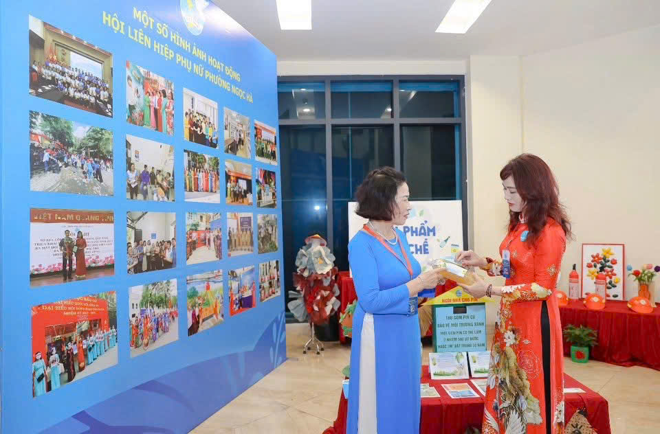 “Không gian xanh” tạo điểm nhấn tại Đại hội đại biểu phụ nữ phường Ngọc Hà - ảnh 15