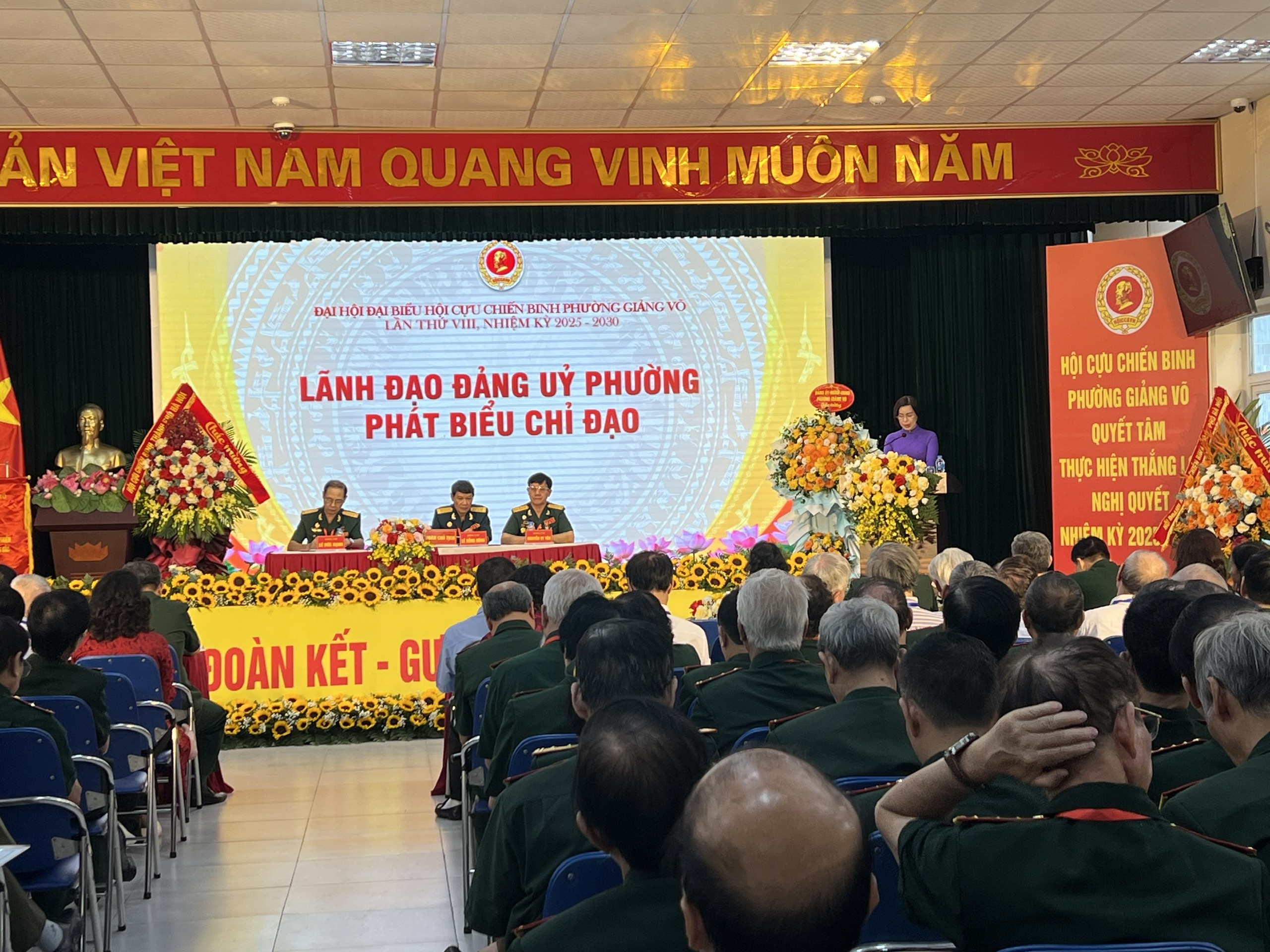Hội Cựu chiến binh phường Giảng Võ: Đề cao vai trò gương mẫu của người bộ đội Cụ Hồ - ảnh 3