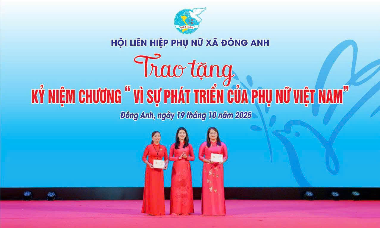 Hội LHPN xã Đông Anh: Long trọng tổ chức kỷ niệm 95 năm ngày thành lập Hội LHPN Việt Nam - ảnh 3