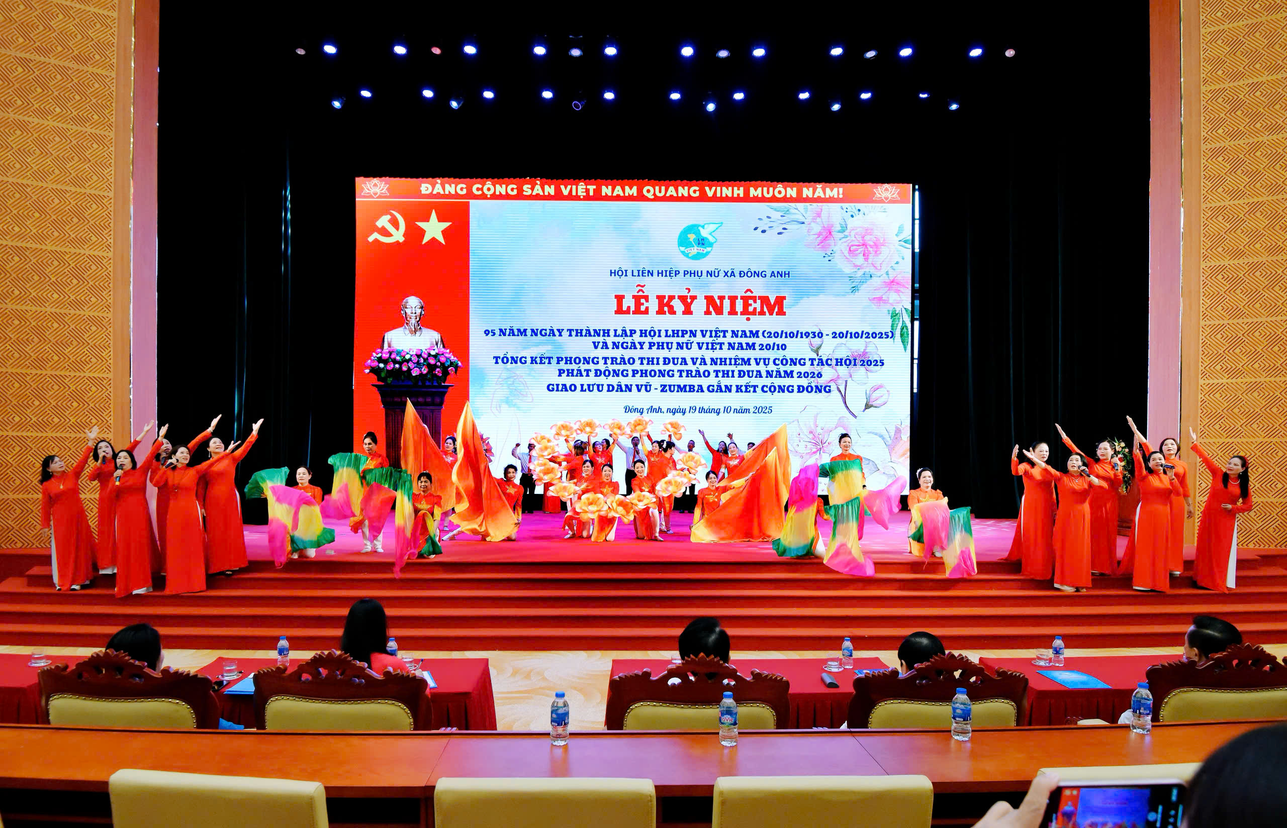 Hội LHPN xã Đông Anh: Long trọng tổ chức kỷ niệm 95 năm ngày thành lập Hội LHPN Việt Nam - ảnh 6