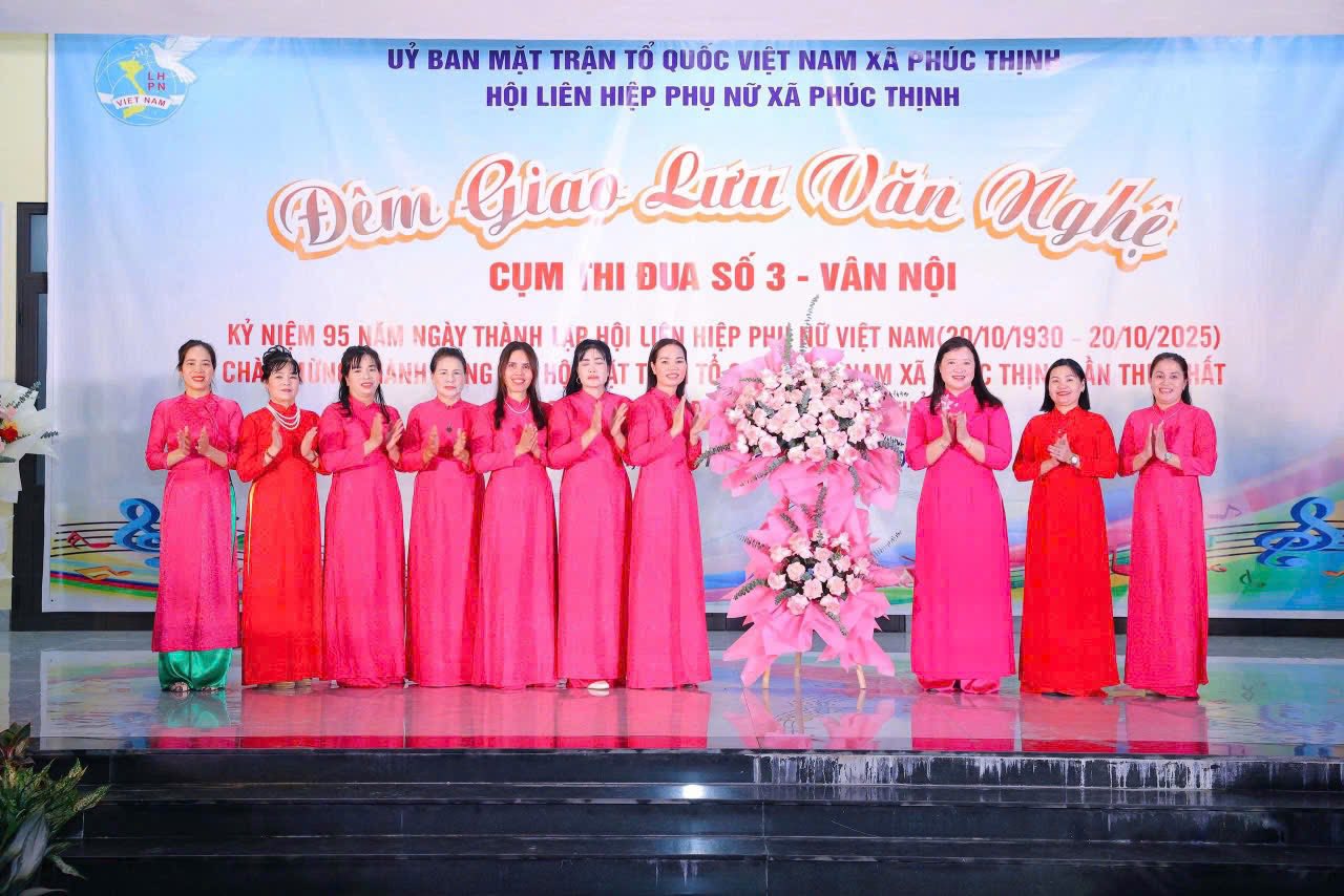 Sôi nổi các hoạt động chào mừng 20/10 của phụ nữ Phúc Thịnh - ảnh 2