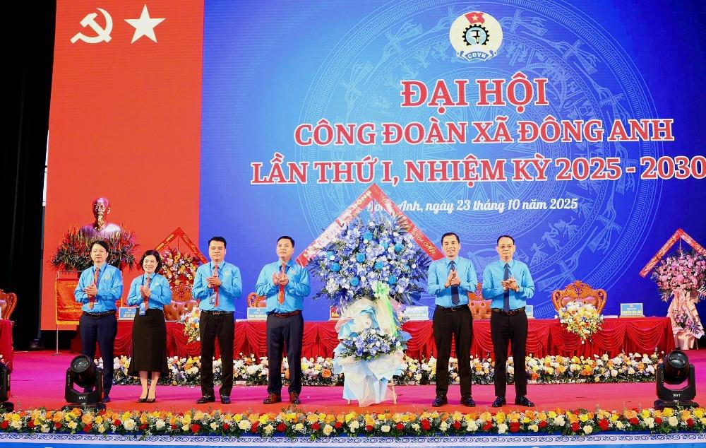 Công đoàn xã Đông Anh xác định 3 khâu đột phá trong nhiệm kỳ mới - ảnh 1