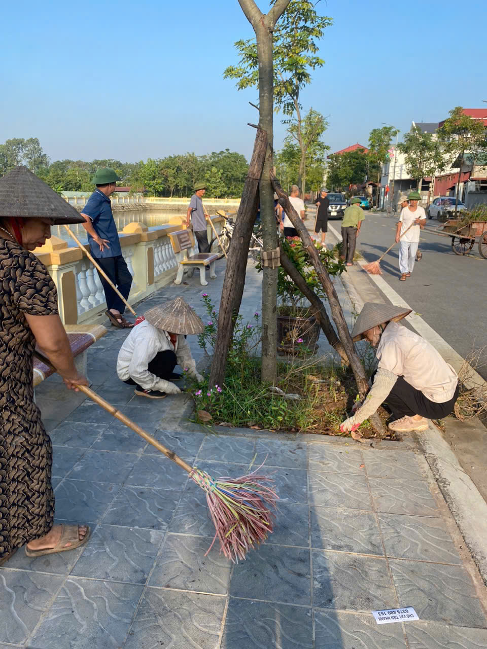 Phụ nữ Thư Lâm hưởng ứng phong trào “ba sạch” - ảnh 2