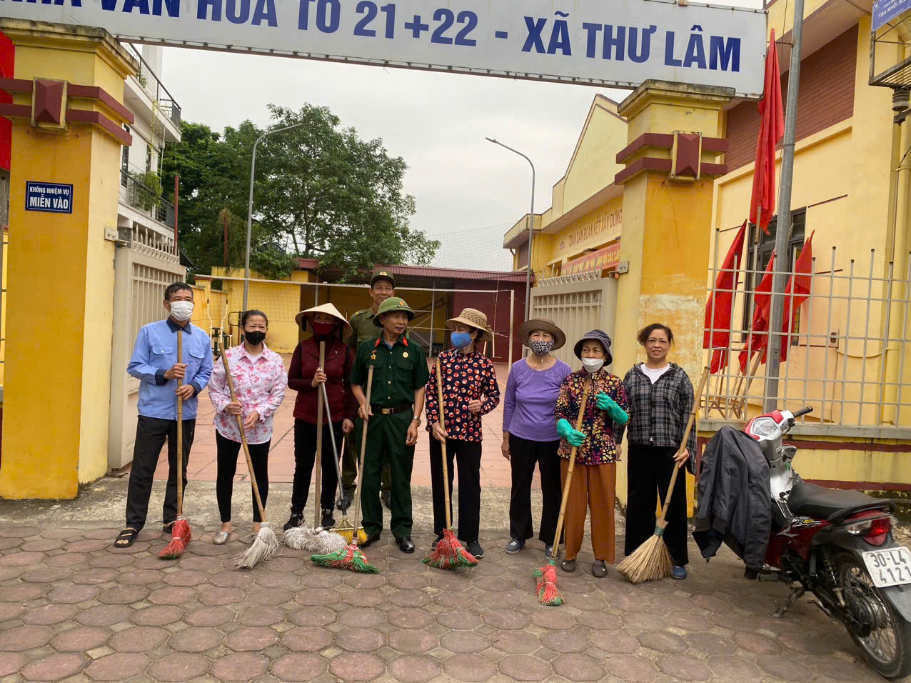 Phụ nữ Thư Lâm hưởng ứng phong trào “ba sạch” - ảnh 6
