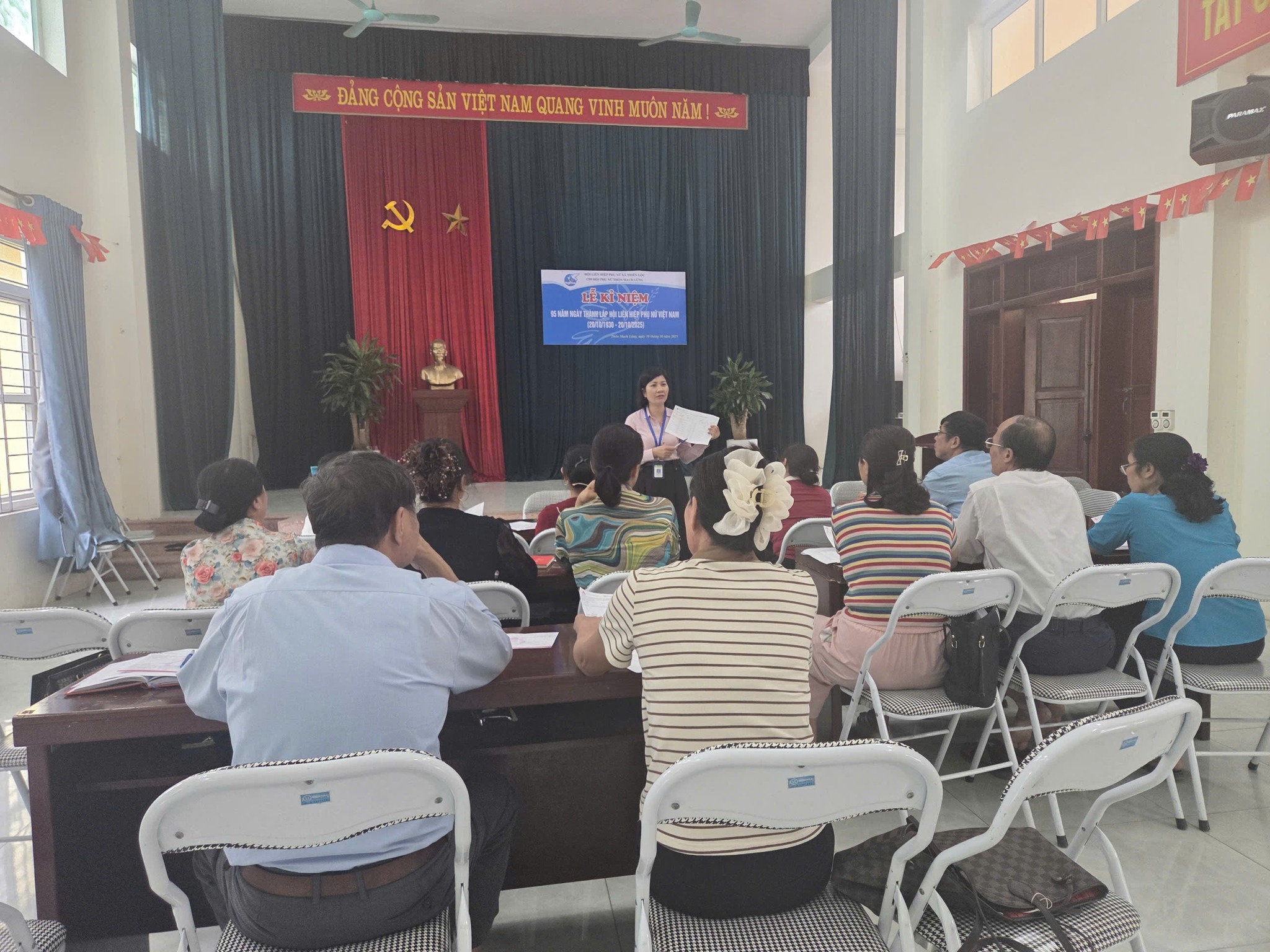 Hội LHPN xã Thiên Lộc: Tập huấn cho các Tổ tiết kiệm và vay vốn - ảnh 1