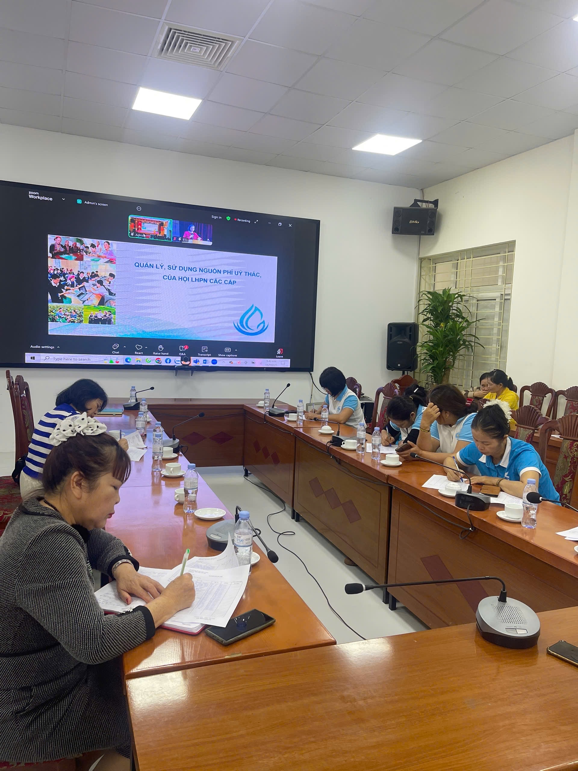 Hội LHPN xã Thư Lâm: Tham dự Hội nghị tập huấn Công tác Hội do Trung ương Hội tổ chức - ảnh 2