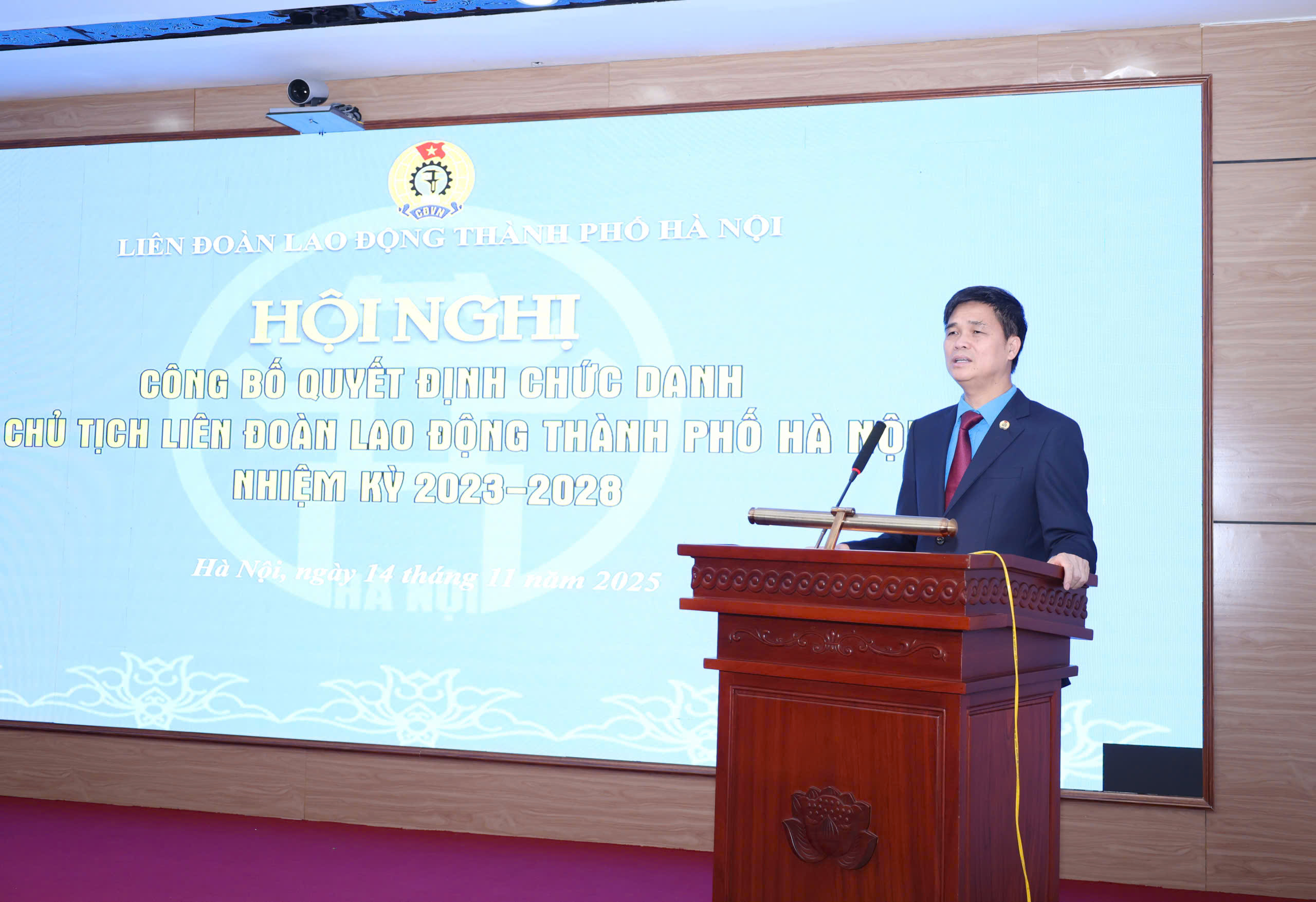 Đồng chí Nguyễn Văn Thắng giữ chức Chủ tịch LĐLĐ thành phố Hà Nội - ảnh 3