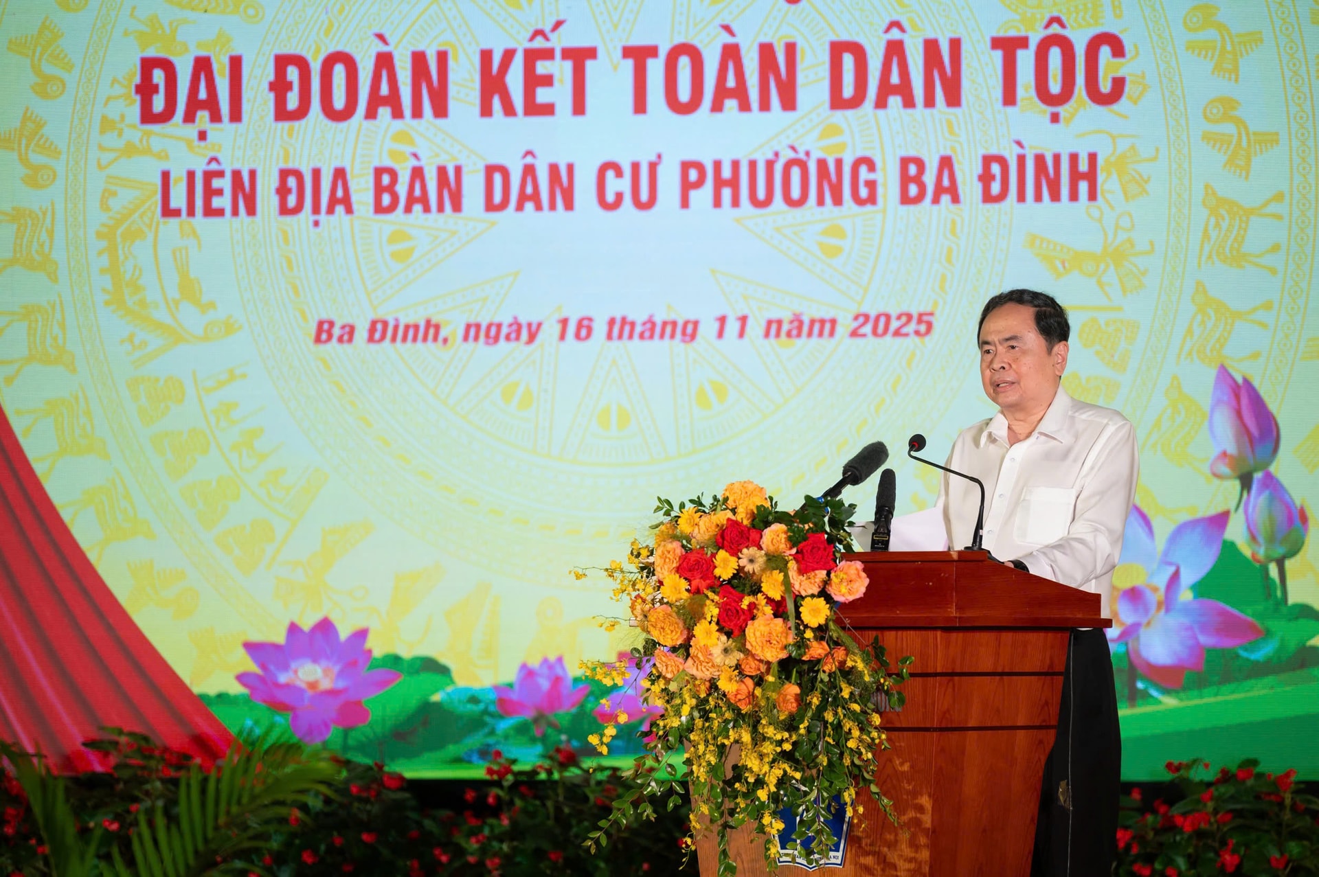 Tổng Bí thư Tô Lâm dự Ngày hội Đại đoàn kết dân tộc tại phường Ba Đình - ảnh 2