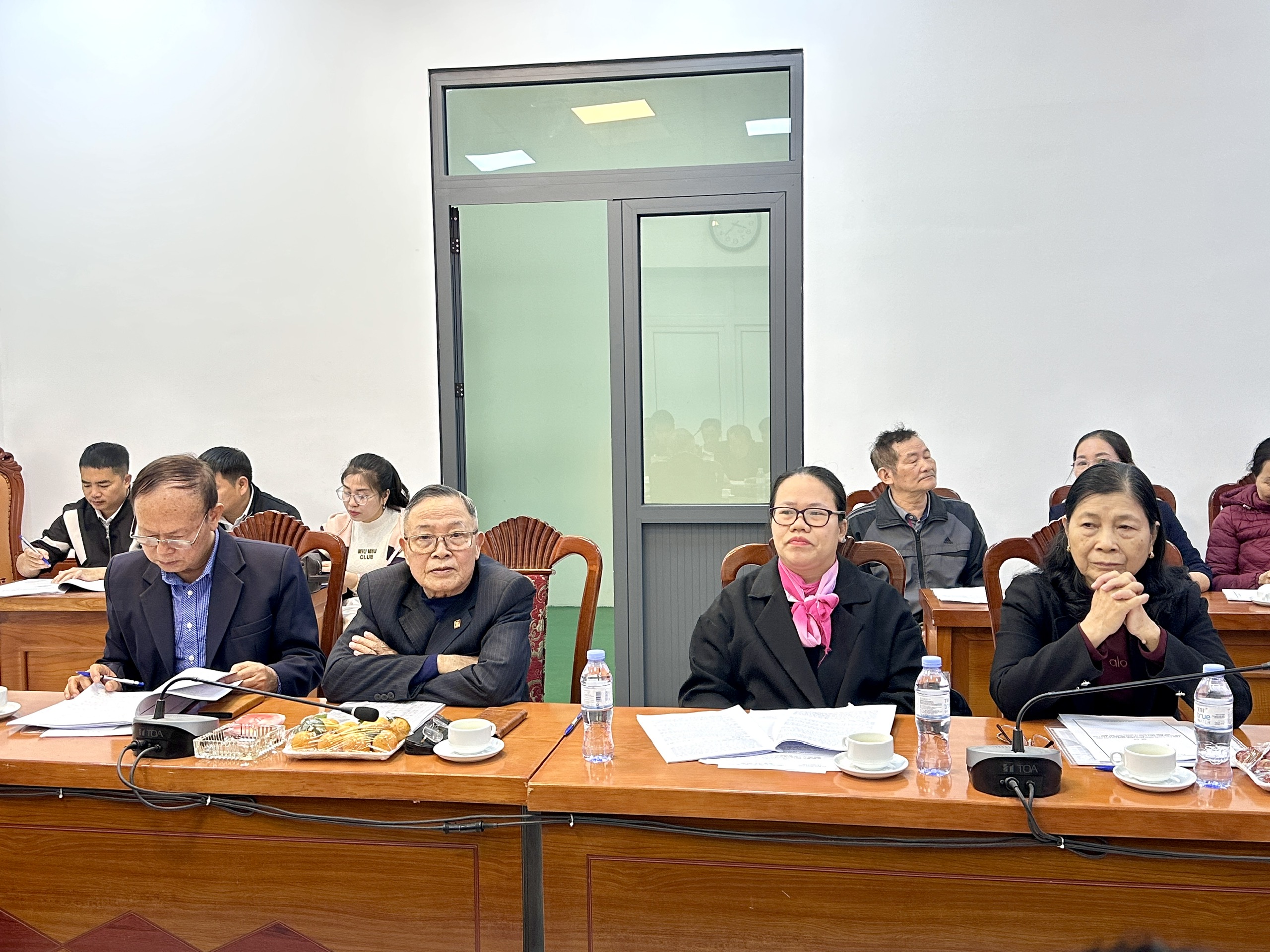 Ủy ban MTTQ Việt Nam xã Thư Lâm tổ chức hội nghị phản biện xã hội - ảnh 4