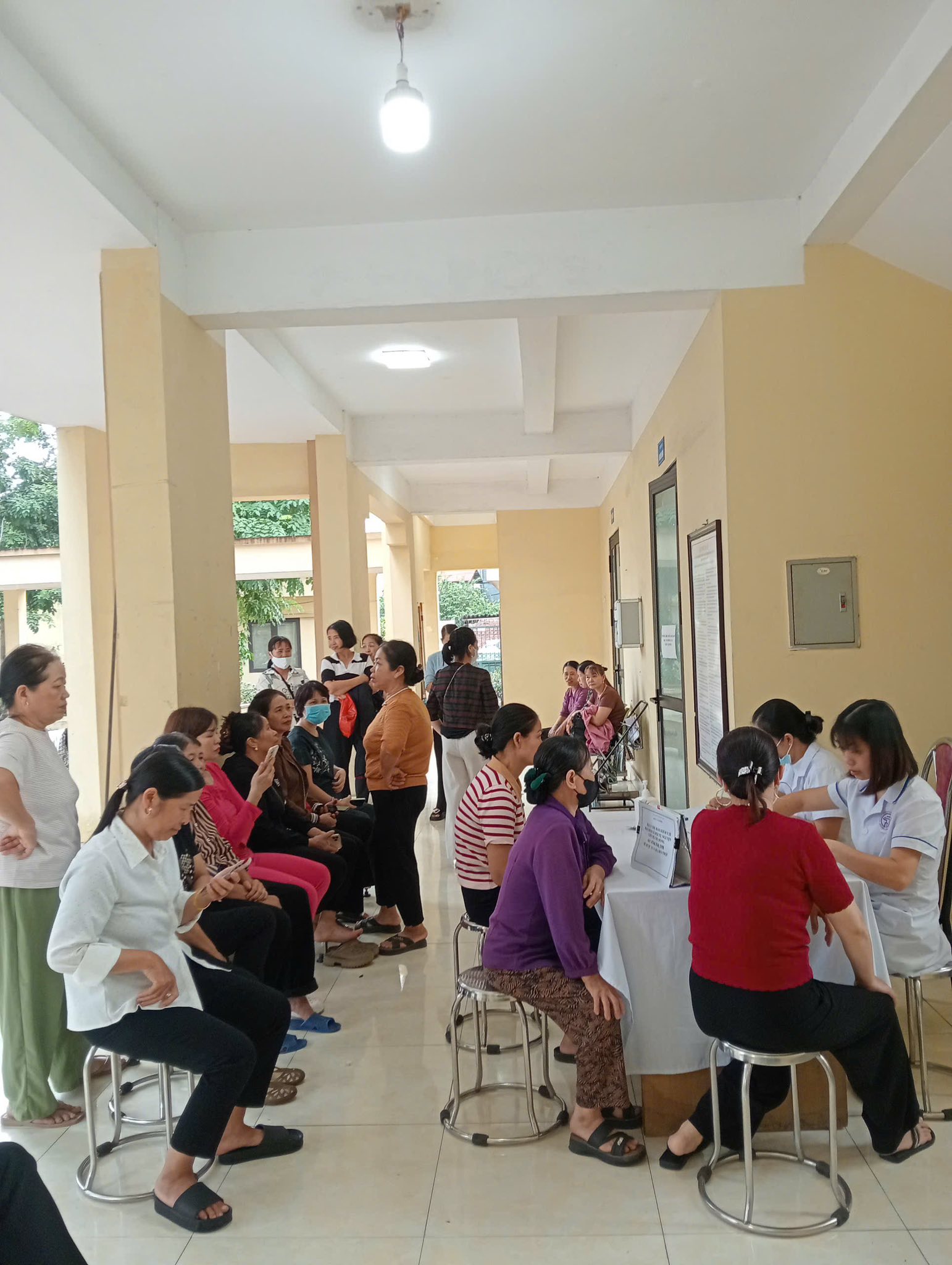 Hội LHPN xã Phúc Thịnh: Khám, tầm soát ung thư cho hội viên phụ nữ - ảnh 3